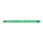 76313 Ultra Thin LED Light Bar 12" L Green/Green Sea Green