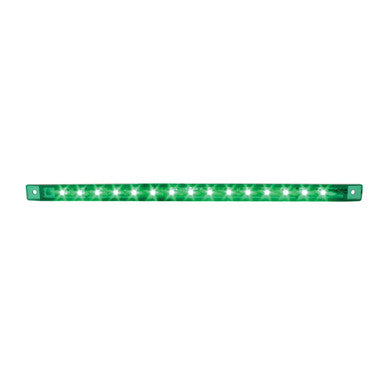 76313 Ultra Thin LED Light Bar 12" L Green/Green Sea Green