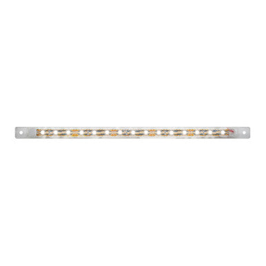 76317 Ultra Thin LED Light Bar 12" L White/Clear Light Gray