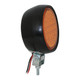76338 4" Ruggedized LED Light Amber Dark Slate Gray