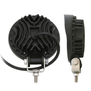 4-1/2" ROUND 10-LED HEAVY DUTY WORK LIGHT, 1-1/2" DEEP, 9~36V WORKLIGHT Dark Slate Gray