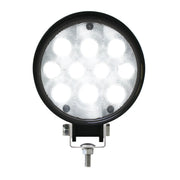 4-1/2" ROUND 10-LED HEAVY DUTY WORK LIGHT, 1-1/2" DEEP, 9~36V WORKLIGHT Light Gray