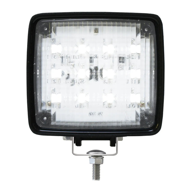 76355 RECTANGULAR 12-LED HEAVY DUTY FLOOD LIGHT, 9~36V FLOOD LIGHT Dark Slate Gray