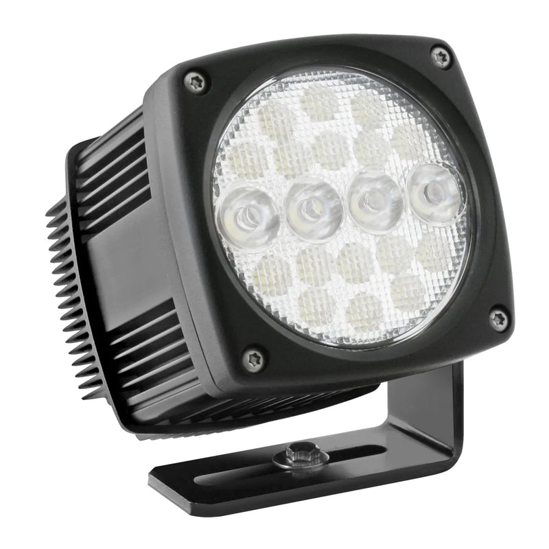 76356 RECTANGULAR 20-LED HEAVY DUTY WIDE ANGLE WORK LIGHT, 12~54V WORKLIGHT Dark Slate Gray