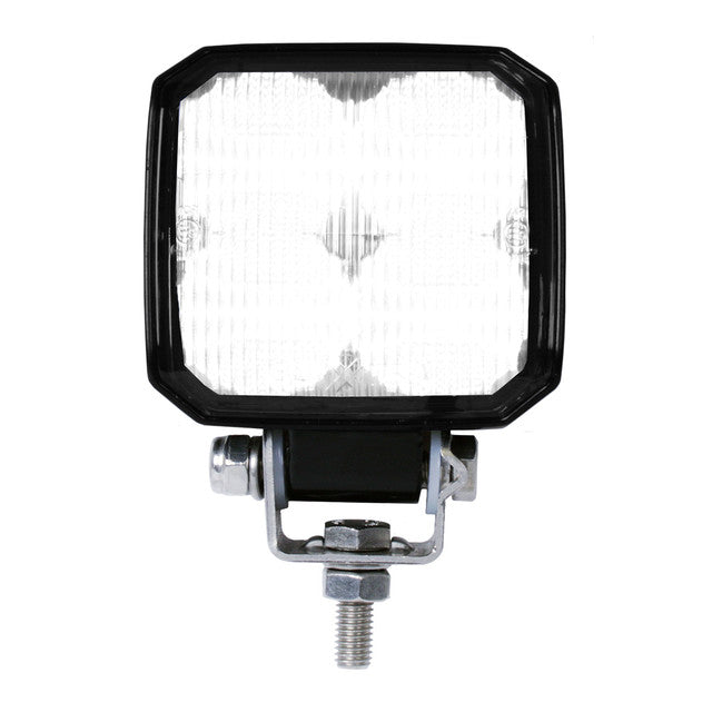 76359 Square High Power LED Flood and Work Light 650 Lumens Black