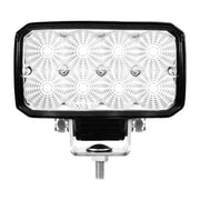 76360 Rect High Power LED Flood and Work Lights - 1010 Lumens Black