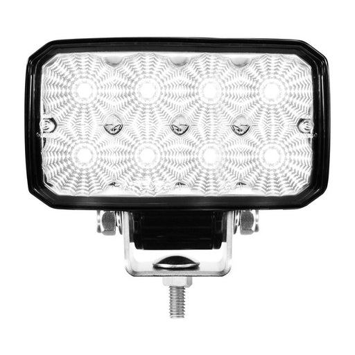 76360 Rect High Power LED Flood and Work Lights - 1010 Lumens Black