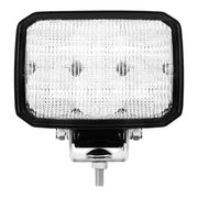 76361 Rect High Power LED Flood and Work Lights - 1010 Lumens Light Gray