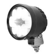 6" OVAL HEAVY DUTY 8 LED FLOOD WORK LIGHT W/ PLUG, 12~36V WORK/FLOOD Dark Slate Gray