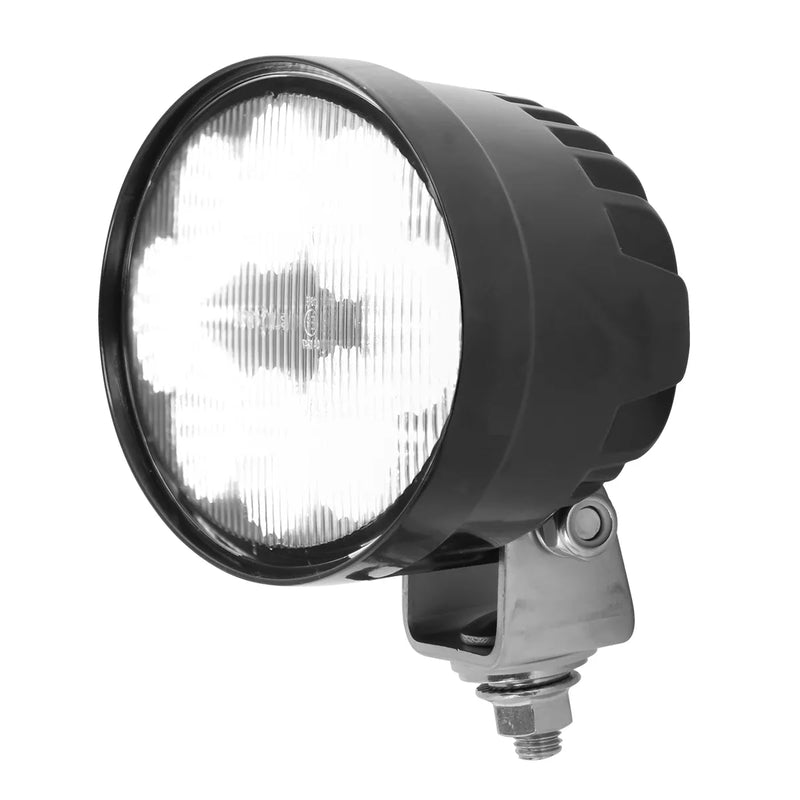 6" OVAL HEAVY DUTY 8 LED FLOOD WORK LIGHT W/ PLUG, 12~36V WORK/FLOOD Dark Slate Gray