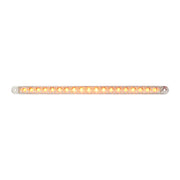 76381 Spyder Series 12" Dual Function LED Light Bar, Amber/Clear Tan