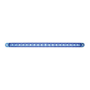 76382 Spyder Series 12" Dual Function LED Light Bar, Blue Steel Blue