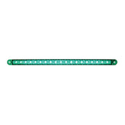 76383 Spyder Series 12" Dual Function LED Light Bar, Green Medium Sea Green