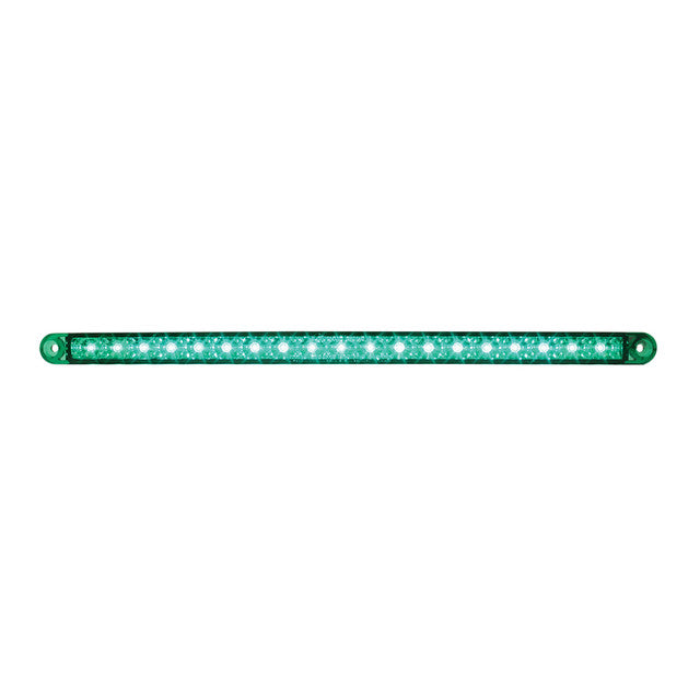 76383 Spyder Series 12" Dual Function LED Light Bar, Green Medium Sea Green