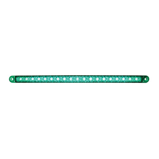 76383 Spyder Series 12" Dual Function LED Light Bar, Green Medium Sea Green
