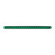 76383 Spyder Series 12" Dual Function LED Light Bar, Green White Smoke