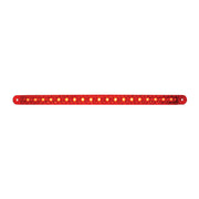 76385 Spyder Series 12" Dual Function LED Light Bar, Red Firebrick
