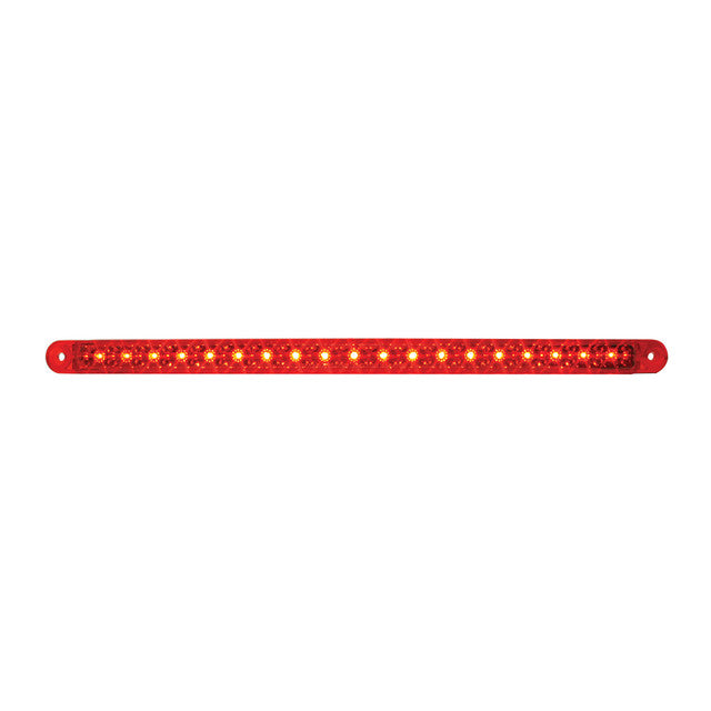 76385 Spyder Series 12" Dual Function LED Light Bar, Red Firebrick