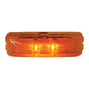 76400 Fleet Series Medium Rectangular LED Light, Amber Chocolate