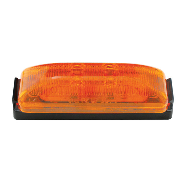 76405 Fleet Series Medium Rectangular LED Light, Amber Chocolate