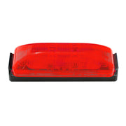 76407 Fleet Series Medium Rectangular LED Light, Red Firebrick