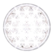 4" FLEET WHITE/CLEAR 18 LED UTILITY/INT/BU SEALED LIGHT 4" ROUND Lavender