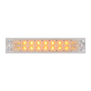 76481 Spyder Series 10" Low Profile LED Double Row Light Bar, Amber/Clear Gray