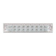 76481 Spyder Series 10" Low Profile LED Double Row Light Bar, Amber/Clear Gray