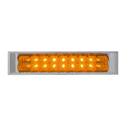 76485 Spyder Series 10" Low Profile LED Double Row Light Bar, Amber Chocolate
