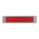 76487 Spyder Series 10" Low Profile LED Double Row Light Bar, Red Gray