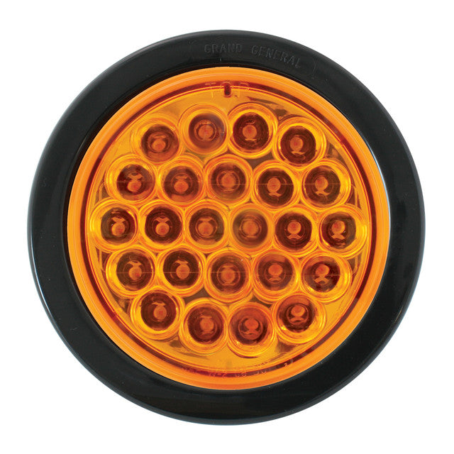76500 Pearl Series Continuous 4" LED Strobe Light, Amber Dark Slate Gray