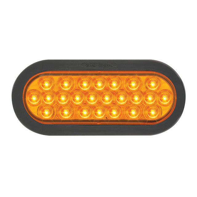 76520 Pearl Series Continuous Oval LED Strobe Light, Amber Chocolate