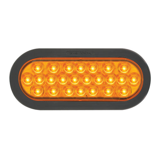 76520 Pearl Series Continuous Oval LED Strobe Light, Amber Chocolate