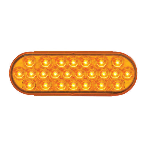 76525 Pearl Series Continuous Oval LED Strobe Light, Amber Chocolate