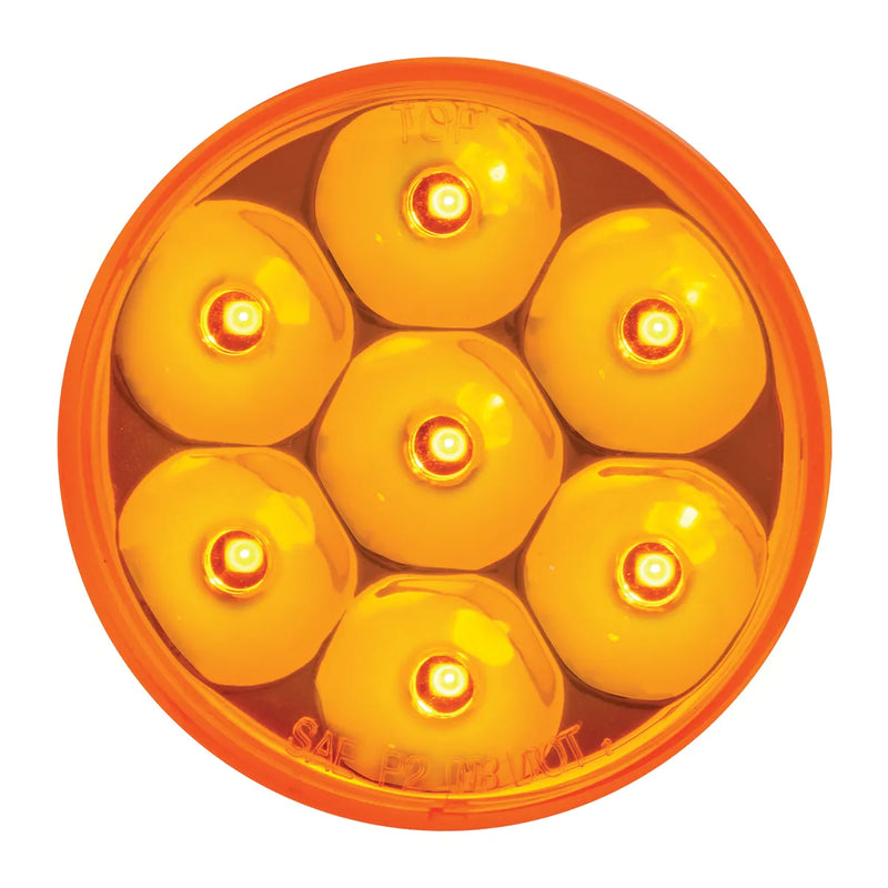 76540BP Pearl Series 2" LED Light, Amber 2" light Goldenrod