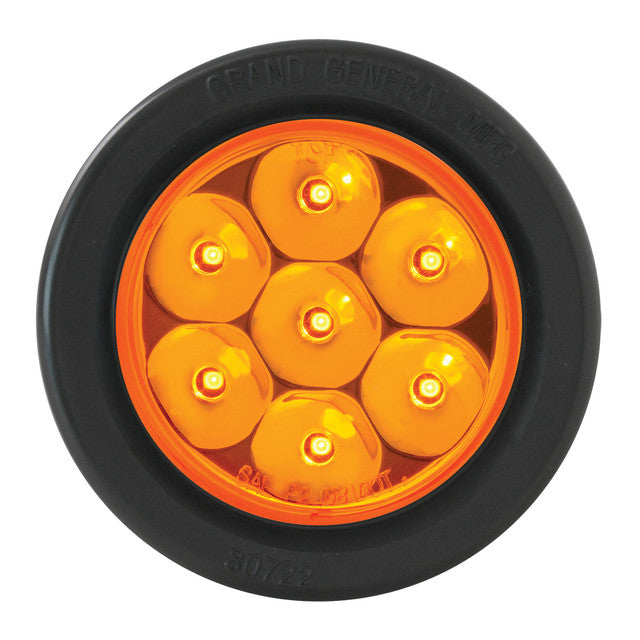 76550 Pearl Series 2" LED Light, Amber Dark Slate Gray