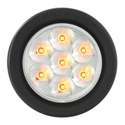 76551 Pearl Series 2" LED Light, Amber/Clear Dark Slate Gray