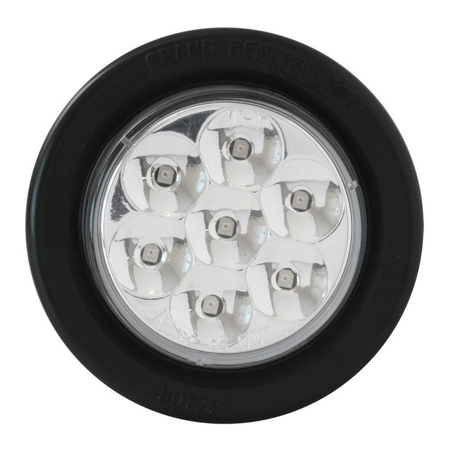 76591 Pearl Series 2-1/2" LED Light, White/Clear Dark Slate Gray