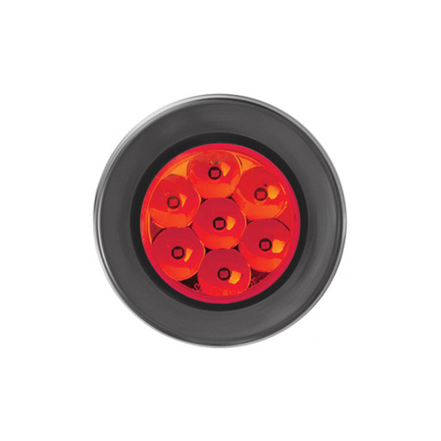 76592 Pearl Series 2-1/2" LED Light, Red Firebrick