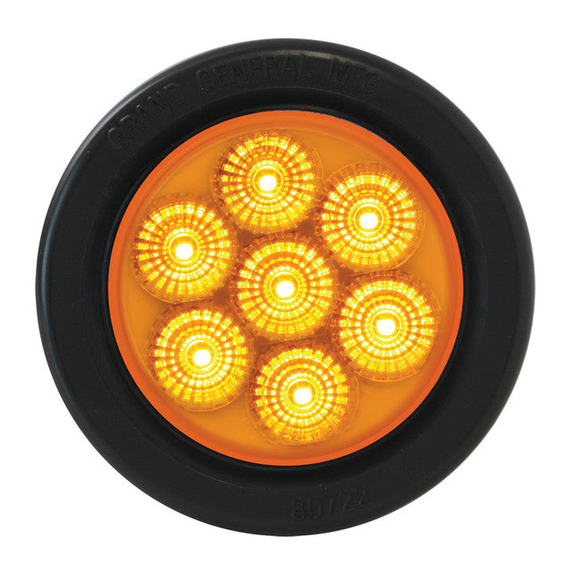 76630 Spyder Series 2" LED Light, Amber Goldenrod