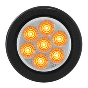 76631 Spyder Series 2" LED Light, Amber/Clear Dark Slate Gray
