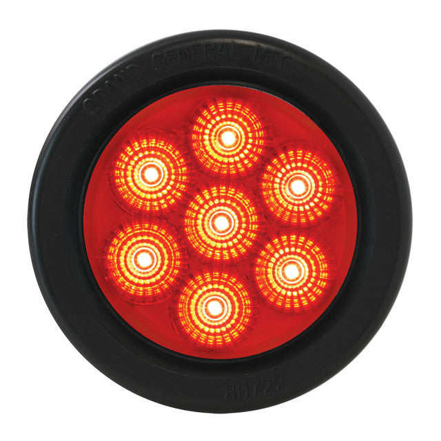 76632 Spyder Series 2" LED Light, Red Firebrick