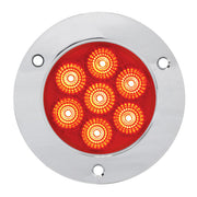76642 Spyder Series 2" LED Light, Red Firebrick