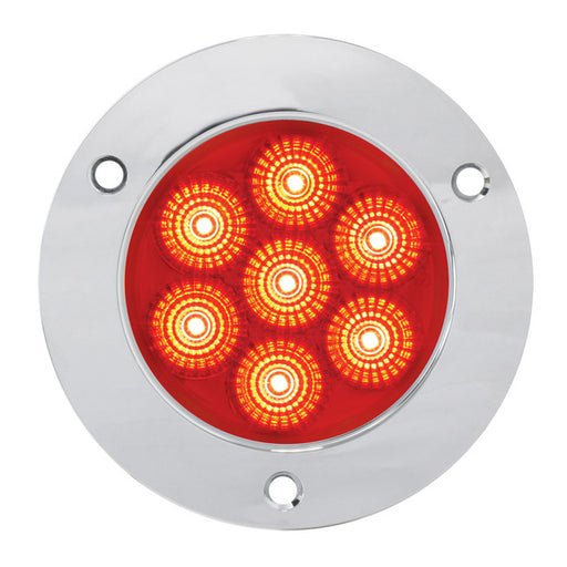 76642 Spyder Series 2" LED Light, Red Firebrick