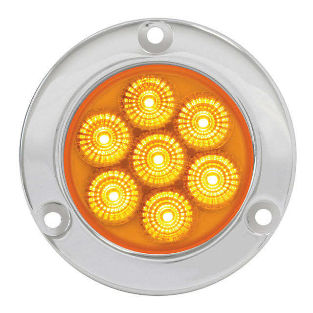 76650 Spyder Series 2" LED Light, Amber Goldenrod