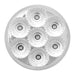 Light Gray 76666 2.5" LOW PROFILE SPYDER AMBER/ CLEAR 7 LED DUAL/3WIRES LIGHT 2.5" led light
