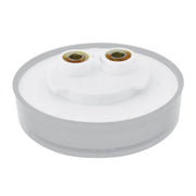 76623BP Spyder Series 2" LED Light, Red/Clear Light Gray