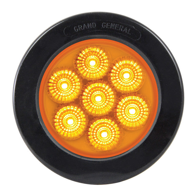 76670 Spyder Series 2-1/2" LED Light, Amber Goldenrod