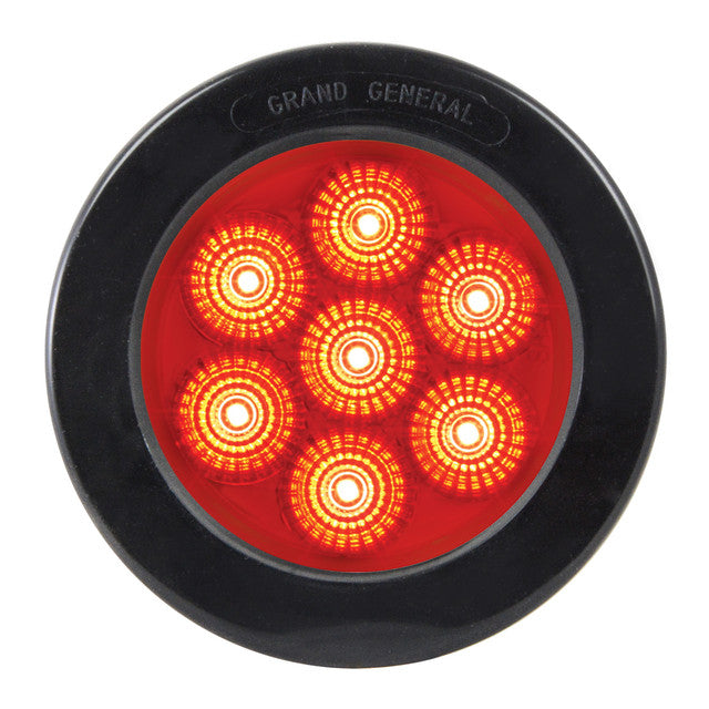 76672 Spyder Series 2-1/2" LED Light, Red Chocolate