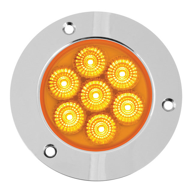 76680 Spyder Series 2-1/2" LED Light, Amber Goldenrod